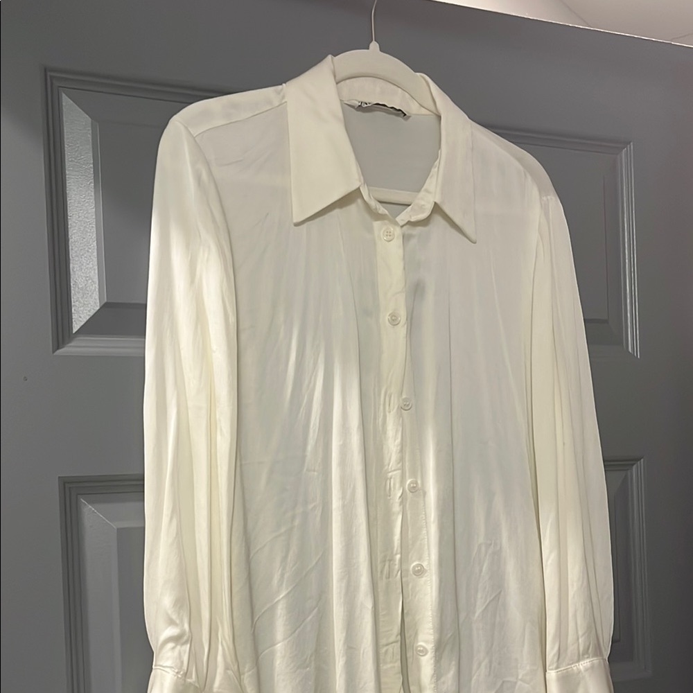 Classic White Men's Shirt